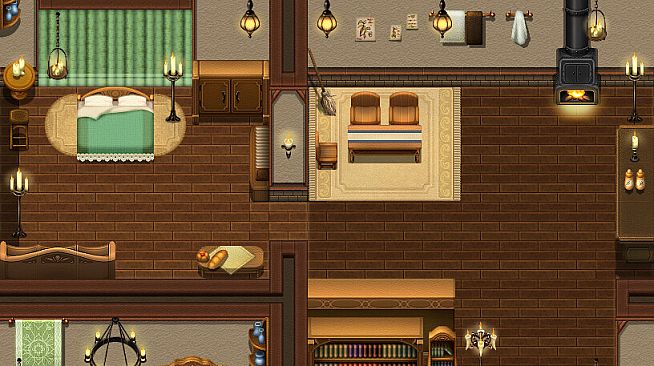 RPG Maker MZ - Useful Interior Tiles Modern and Fantasy