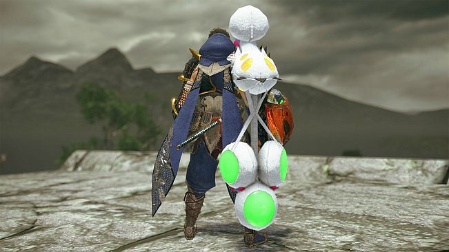 Monster Hunter Rise - "Stuffed Rakna-Kadaki" Hunter layered weapon (Insect Glaive)