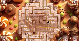 Sweetie Candy Maze: Brown Chocolate