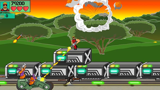 Machine Gun Train Run