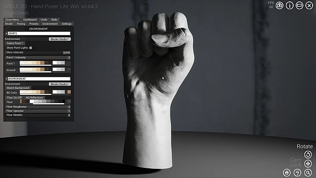 HAELE 3D - Hand Poses Lite - Drawing References