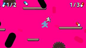 Stickman Synthwave Escape