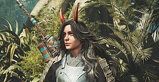 Monster Hunter Wilds - Hunter Layered Armor: Oni Horns Wig