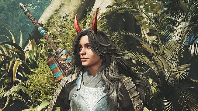 Monster Hunter Wilds - Hunter Layered Armor: Oni Horns Wig