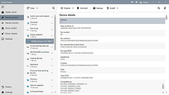 Driver Fusion - The Best Driver Update and Backup Software