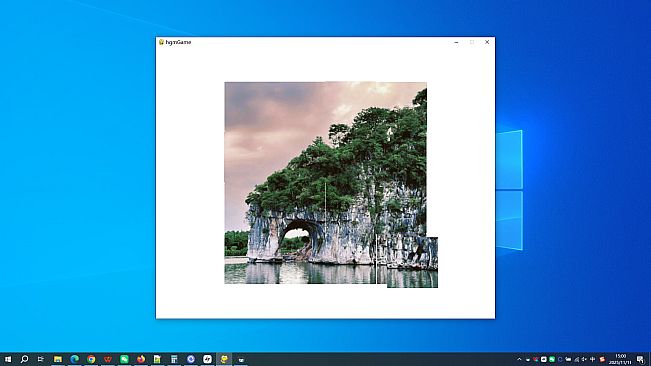 Xiangbi Mountain in Guilin city
