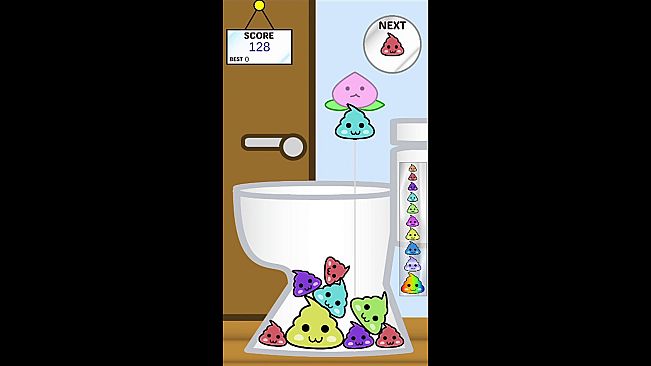 Poop Game【Suika-Style Falling Puzzle】
