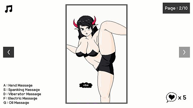 Devil Girl Needs Massages