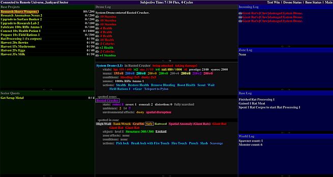 Distant Flux: System Initializing