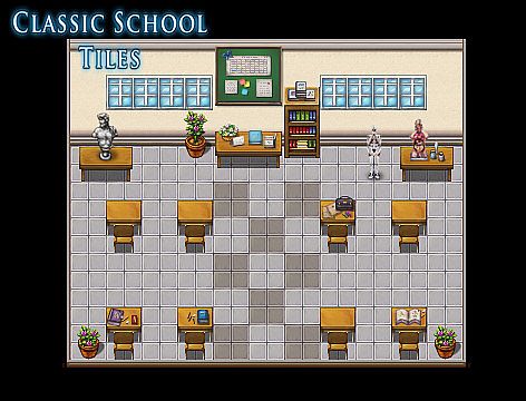 RPG Maker VX Ace - Classic School Tiles