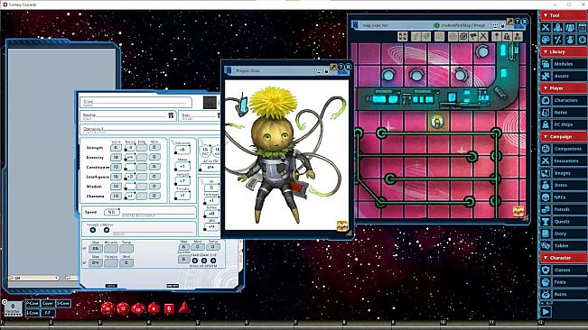Fantasy Grounds - Starfinder RPG - The Starfinder Four vs. The Hardlight Harlequin