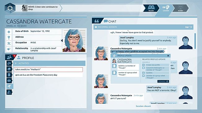 Orwell: Keeping an Eye On You