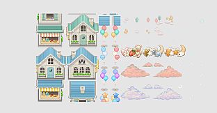 RPG Maker MZ - Pastel Kawaii Assets - Mini Version