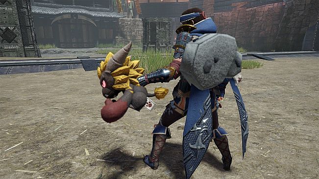 Monster Hunter Rise - "Stuffed Rajang" Hunter layered weapon (Bow)