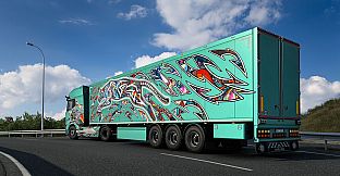 Euro Truck Simulator 2 - Street Art Paint Jobs Pack
