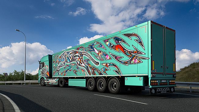 Euro Truck Simulator 2 - Street Art Paint Jobs Pack