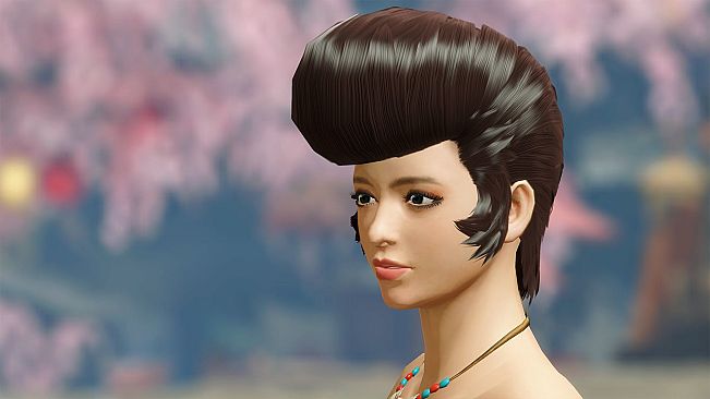 Monster Hunter Rise - "Wild Pompadour" hairstyle