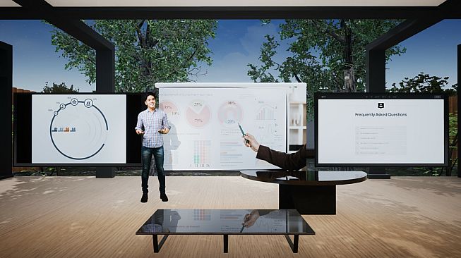 Virtual Presenter Room - Testversion