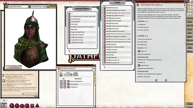 Fantasy Grounds - Pathfinder 2 RPG - Pathfinder Society Quest #1: The Sandstone Secret (PFRPG2)