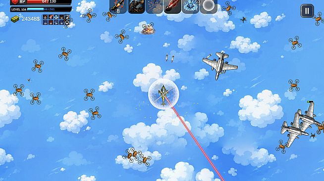The pilot always survives