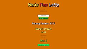Waste Time Lotto