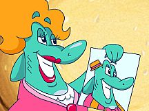 Freddi Fish 5 featuring Mess Hall Mania: The Case of the Creature of Coral Cove