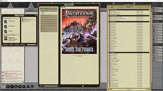 Fantasy Grounds - Pathfinder RPG - Pathfinder Companion: Inner Sea Primer