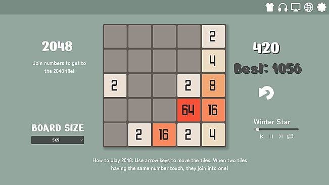 Monotone 2048