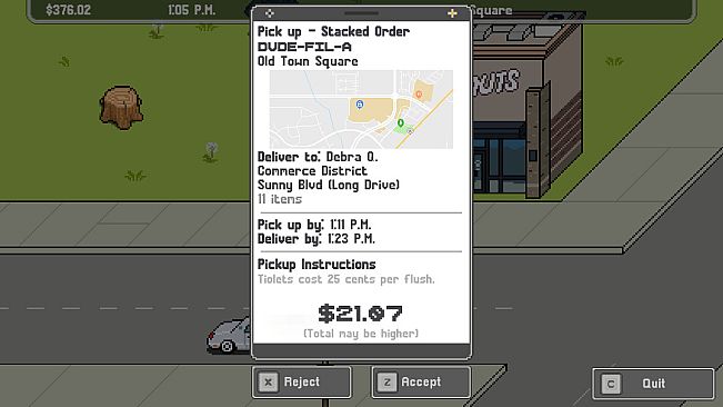 GrubDash Driver: Food Delivery Driver Simulator