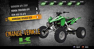 MX vs. ATV Supercross Encore - Kawasaki KFX450 ATV