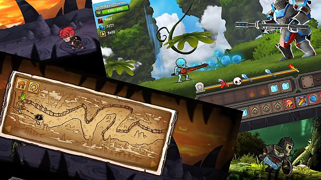 Clumsy Knight Vs. Skeleton Remastered