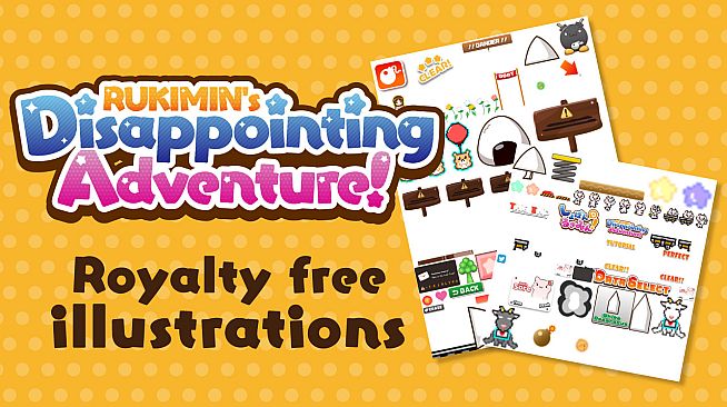RUKIMIN's Disappointing Adventure! - Royalty free illustrations