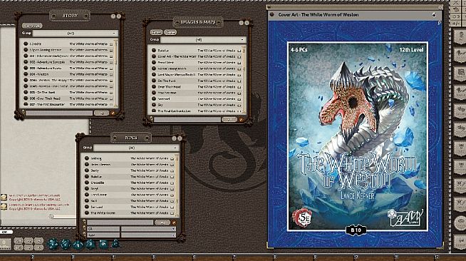 Fantasy Grounds - B10: White Worm of Weston (5E)