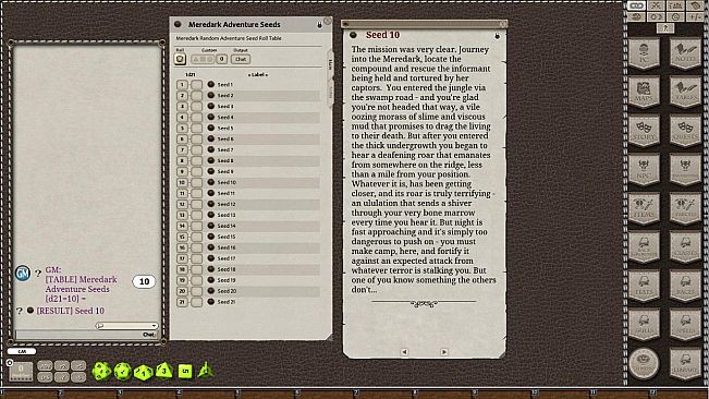 Fantasy Grounds - Meanders Map Pack: Meredark Jungle (Map Pack)