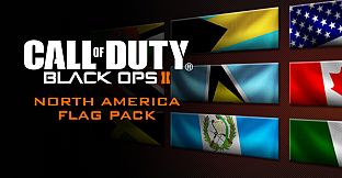 Call of Duty: Black Ops II - North American Flags of the World Calling Card Pack