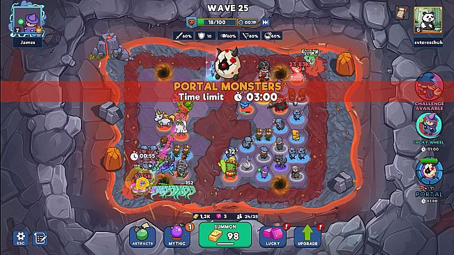 ChanceLot TD: Merge Wars