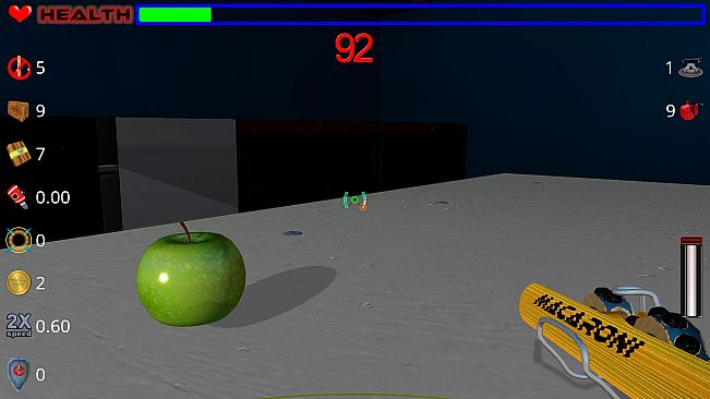 Die, zombie sausage, die!