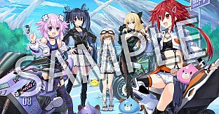 Neptunia Riders VS Dogoos Digital Art Book + Wallpaper