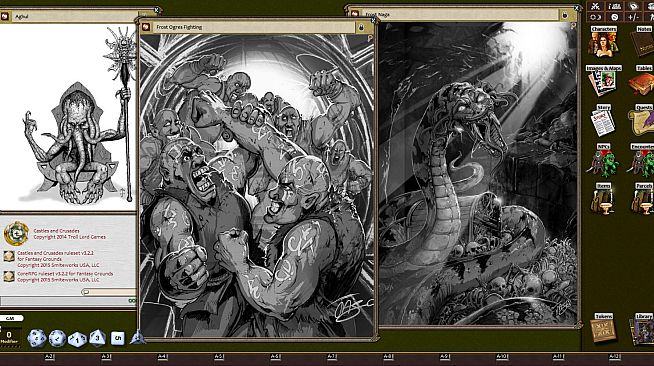 Fantasy Grounds - A6 Of Banishment & Blight (Castles and Crusades)