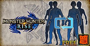 MONSTER HUNTER RISE - One Character Edit Voucher (Free)