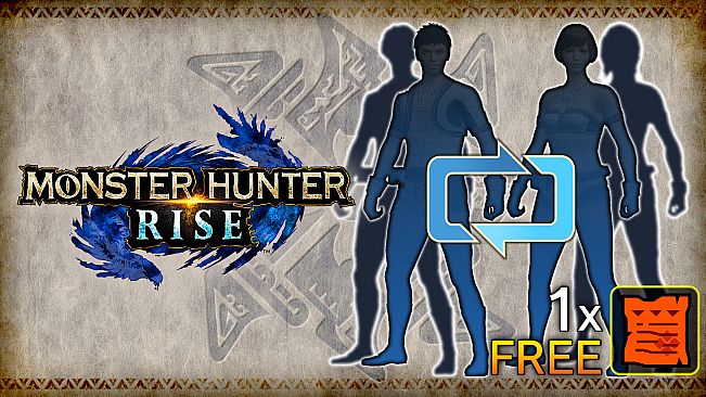 MONSTER HUNTER RISE - One Character Edit Voucher (Free)