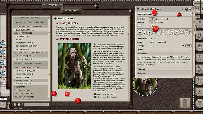 Fantasy Grounds - 5E: Primeval Thule Campaign Setting