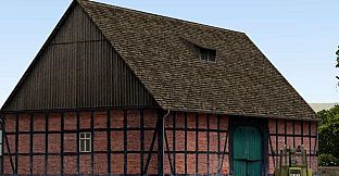 Modellset 1 - Bahnhof, Häuser, Scheunen