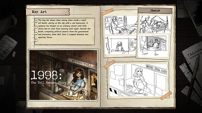 1998: The Toll Keeper Story Digital Artbook