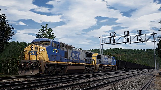 Train Sim World: CSX C40-8W Loco Add-On - TSW2 & TSW3 compatible