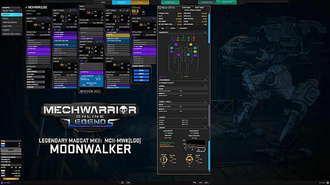MechWarrior Online - Moonwalker Legendary Mech Pack