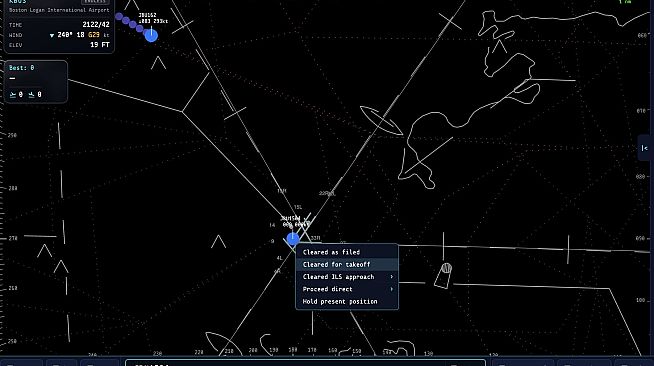 Vectorline: Air Traffic Control Simulator