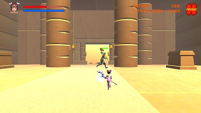 Marmargee Fighter Girl vs. Zombies & Monsters!