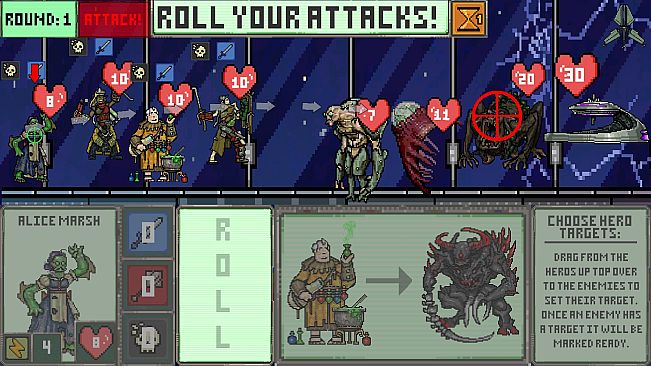 8-Bit Attack Character Pack 1