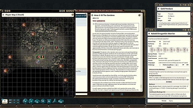 Fantasy Grounds - Fifth Edition Fantasy #32: The Lost Vault of Tsathzar Rho